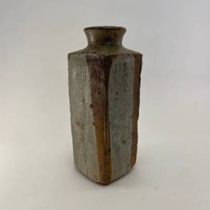 A Textured Ceramic Vase
